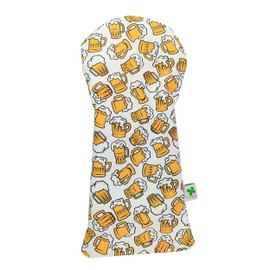 Foretra - Limited Edition Golf Beer Pattern - Driver Head Cover - Tour Quality Golf Club Cover - Style and Customize Your Golf Bag