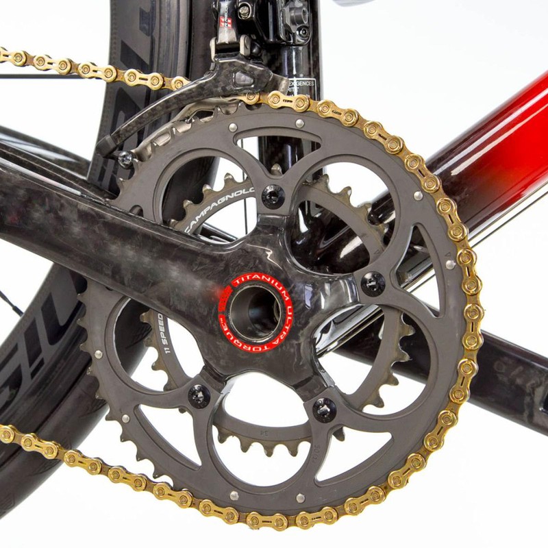 MOHEGIA Bicycle Chain, 6/7/8 Speeds: Lightweight Hollow 116 Link Variable