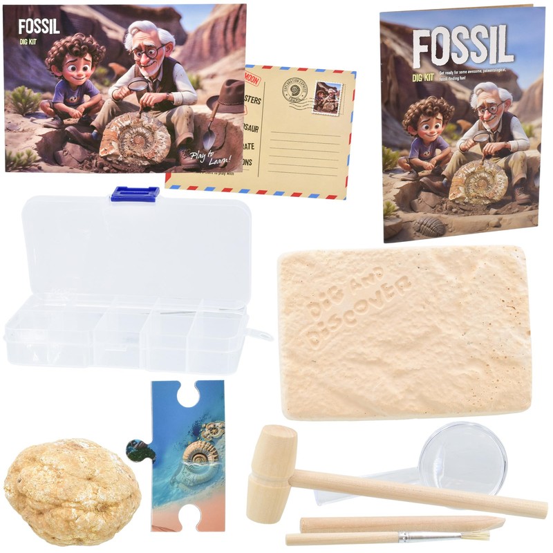 KandyToys Fossil Dig Kit | Science Kit