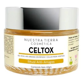 Celtox Gel Facial Nuestra Tierra Cosmética Ancestral día/noche para todo tipo de piel de 60mL/60g 30+ años