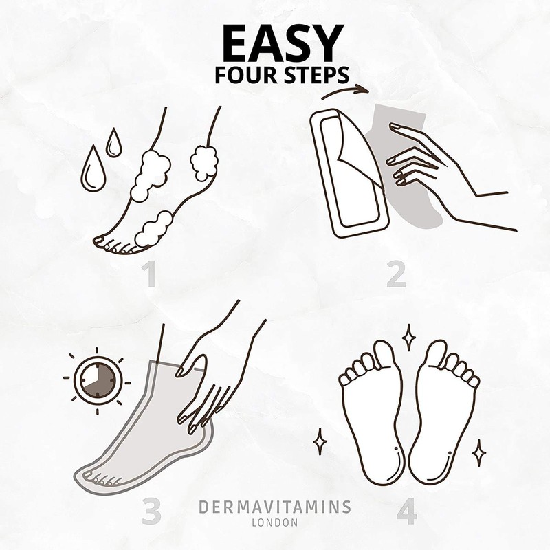Dermavitamins Advanced Moisturising Foot & Hand Mask Bag Set