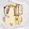Grand Piano Shaped Windup Transprent Acrylic Music Box Birthday Present