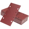 Apdvenk Sandpaper Set, 40 Pieces Sandpaper Velcro 93 x 185