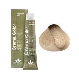 Solfine Crema Color Permanent Hair Color 65 ml, 9N Very Light Blonde