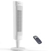 Comfort Zone 36” Tower Fan with Remote Control for Home,