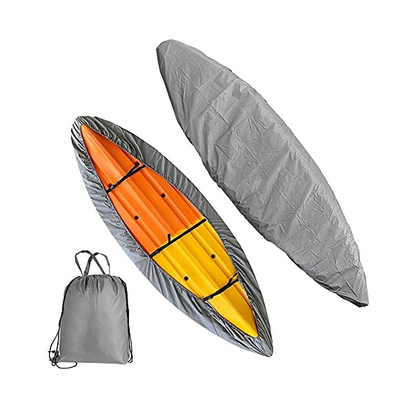 Opaltool 420D Thickened Kayak Canoe Cover, Waterproof Durable Canoe Storage