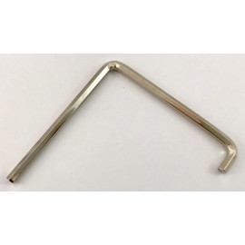 MACO Setting Key Hexagon Socket SW4, 2 x Bent, Length = 75 mm (41017), 1 Piece, Silver