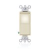 Leviton 15 Amp, 120/277 Volt, Decora LED Illuminated Rocker Single