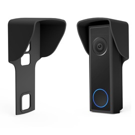 Mars Outpost No Drill Rain Cover Compatible with Eufy C30 C31 Doorbell Hood Anti-Glare Protection Weather Protector Rain Shield No-Drill Made in UK