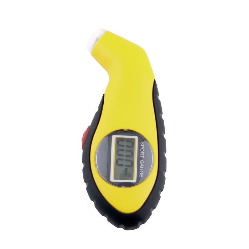 Tech Trader ® LCD Digital Tire Tyre Air Pressure Gauge
