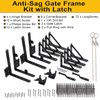Anti Sag Fence Gate Kit Heavy Duty Gate Corner Brace