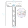 Fenteer Clear Acrylic T Square Ruler T Ruler Drafting Ruler