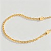 Gold Bracelets for Women 14k Gold Filled Adjustable Twisted Rope