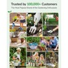 Grenebo Gardening Tools, 10-Piece Garden Tools Gift Set for Women,