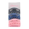 Pinzas Prichos Belleza para Cabello de Plástico Multicolor 3 Piezas