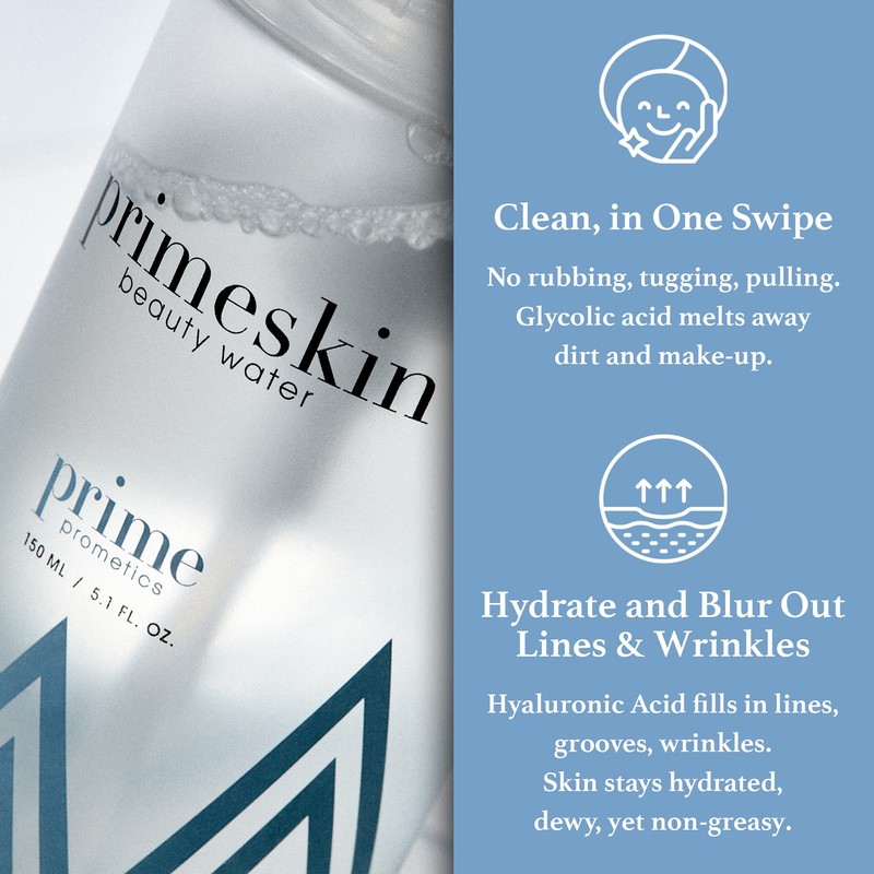 PRIME PROMETICS PrimeSkin Beauty Water – Deeply Hydrating Pro-Age Make-Up