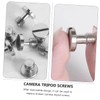LABRIMP 10PCS Nickel Plated Camera Screws for Quick Release Plate