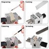 YIDOFENG Tabletop Vise Mini Vice Multifunctional Professional Model Building Tool