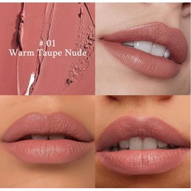 Erinde Lápiz Labial Mate, Lápiz Labial De Larga Duración y Resistente al Agua, Lápiz Labial Cremoso y Pigmentado, con Punta que no se Pega y Maquillaj