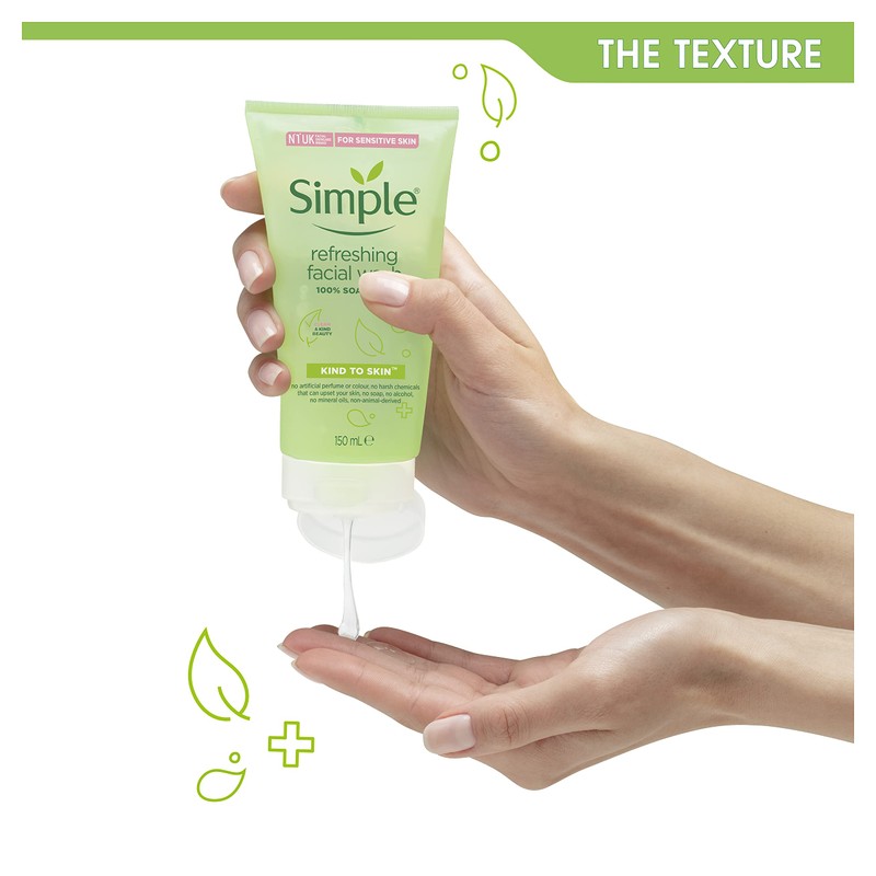 Simple Refreshing Facial Wash 150 ml