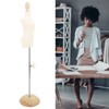 Female Mannequin Torso High Temperature Resistant Height Adjustable Female Mannequin