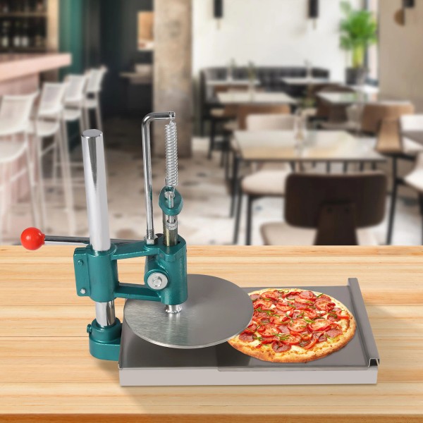 7.9"Pizza Dough Press Machine Stainless Steel Pizza Press Maker Hand