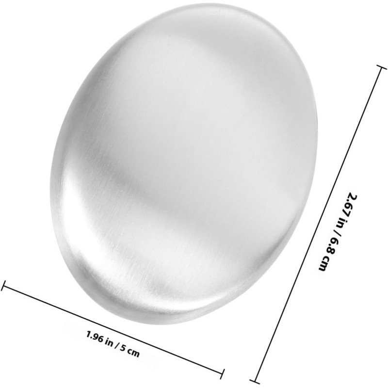 Jabón de Acero Inoxidable para Eliminar Olores de Cocina (2