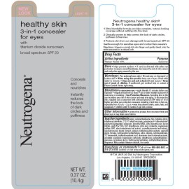 Neutrogena Healthy Skin 3 in 1 Concealer (EXPIRED) CHOOSE SHADE - 10 Light