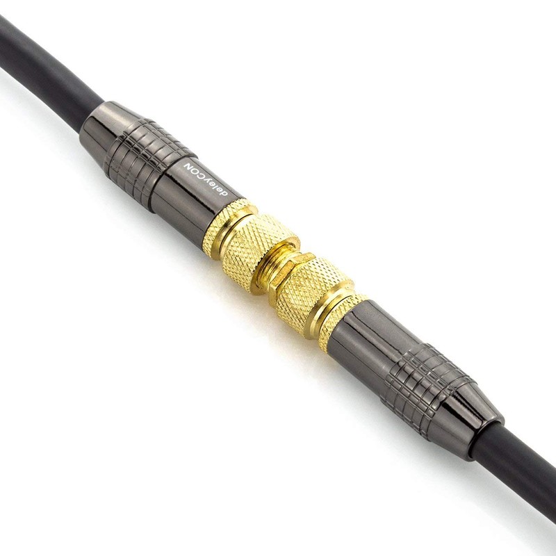 deleyCON F-Connector Set with 5 x Connectors and 10 x