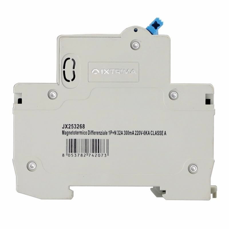IXTRIMA Interruttore Magnetotermico Differenziale 1P+N 32A 300mA 220V-6KA CLASSE A