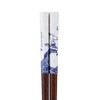 Peanuts SN83-840 Snoopy Dyed Chopsticks 8.3 inches (21 cm) Brown