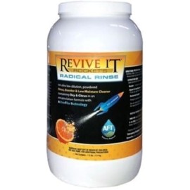 Revive It Radical Rinse Carpet Cleaning Solution, Ultra-Concentrated Encapsulation Rinse, Light Citrus Scent, 1/2-1 oz Per Gallon