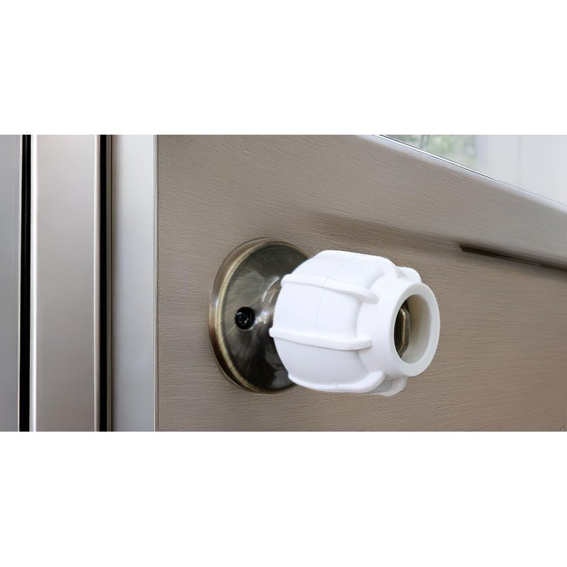 Enjoy Cover |Door Handle Grip Doorstop Knob Stopper Cover, Set