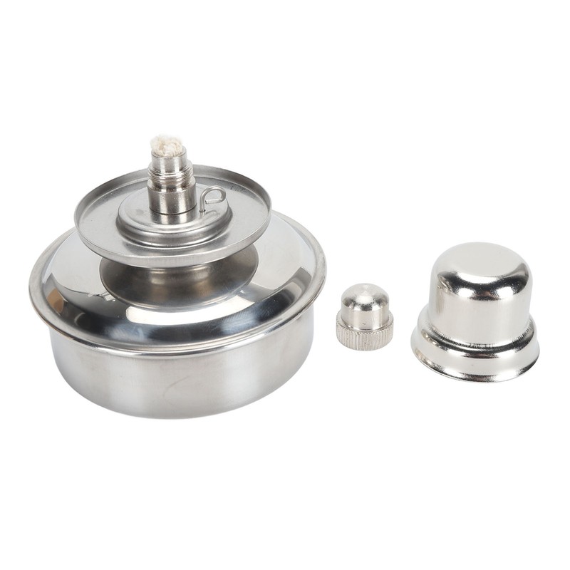 Alcohol Lamp Burner 304 Stainless Steel Explosion Proof Leakproof Metal