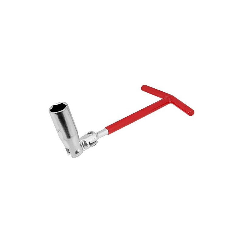 Performance Tool W1129C Universal Spark Plug Tool Socket, Red, 5/8-Inch