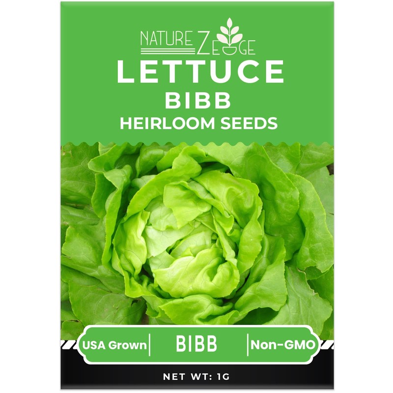 Lettuce Seeds for Planting, Red Romaine Lettuce, Bibb Butter Lettuce,