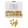 50Pcs Threaded Inserts,Self Tapping Thread Insert,Repair Thread Tool,for Entire Metal