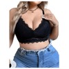 COZYEASE Women's Plus Size Lace Bralettes Trendy Bralette Bra Comfort