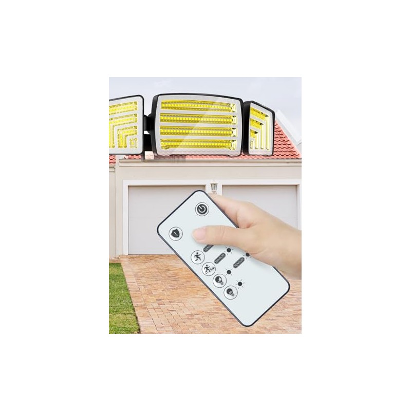 Solar Lights Outdoor Remote Control Replacement Compatible with Ensenior 5