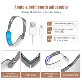 Neck Care Therapy,V Face Double Chin with Intelligent Remote Control - Women's Model: SYK-509B