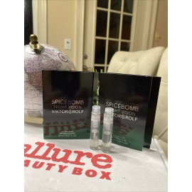 VICTOR 2 VICTOR & ROLF SPICEBOMB Night Vision EDT Toilette SAMPLE 0.04oz /1.2mL Spray C