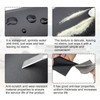 SecosAutoparts Front Driver Side Bottom Perforated Leather Replacement Seat Cover