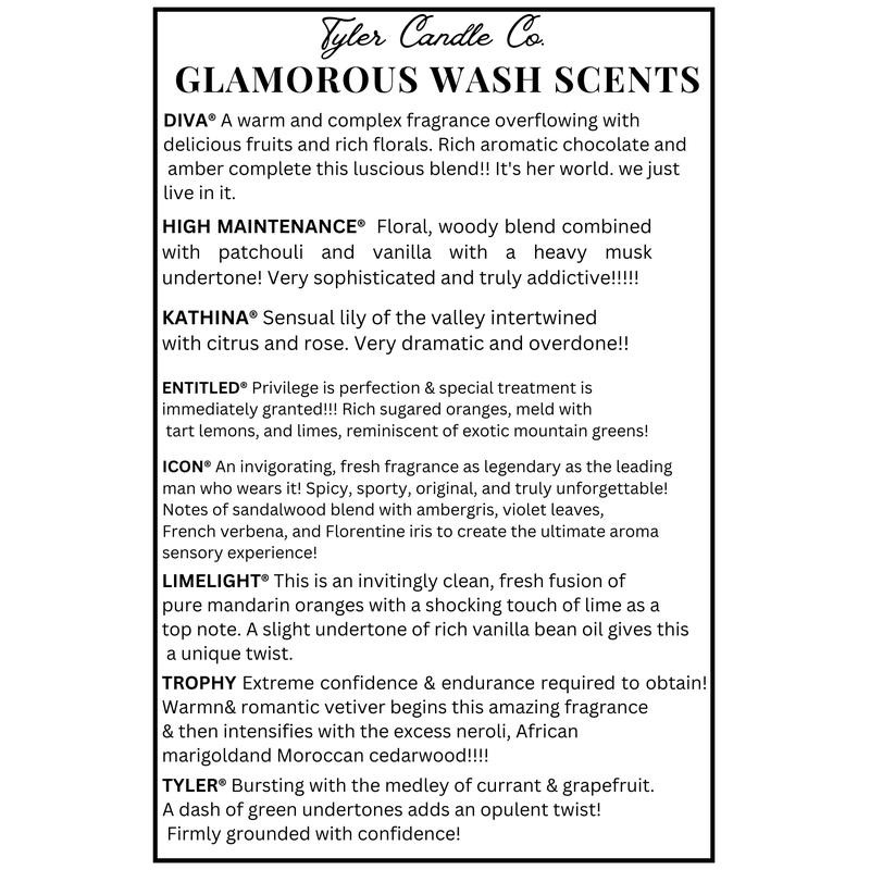 GLAMOROUS WASH:_32 OZ_HIGH MAINTENANCE