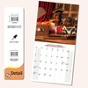 Wall Calendar 2026 Planner Calendar - Fashionable Fun Dachshund Hangable