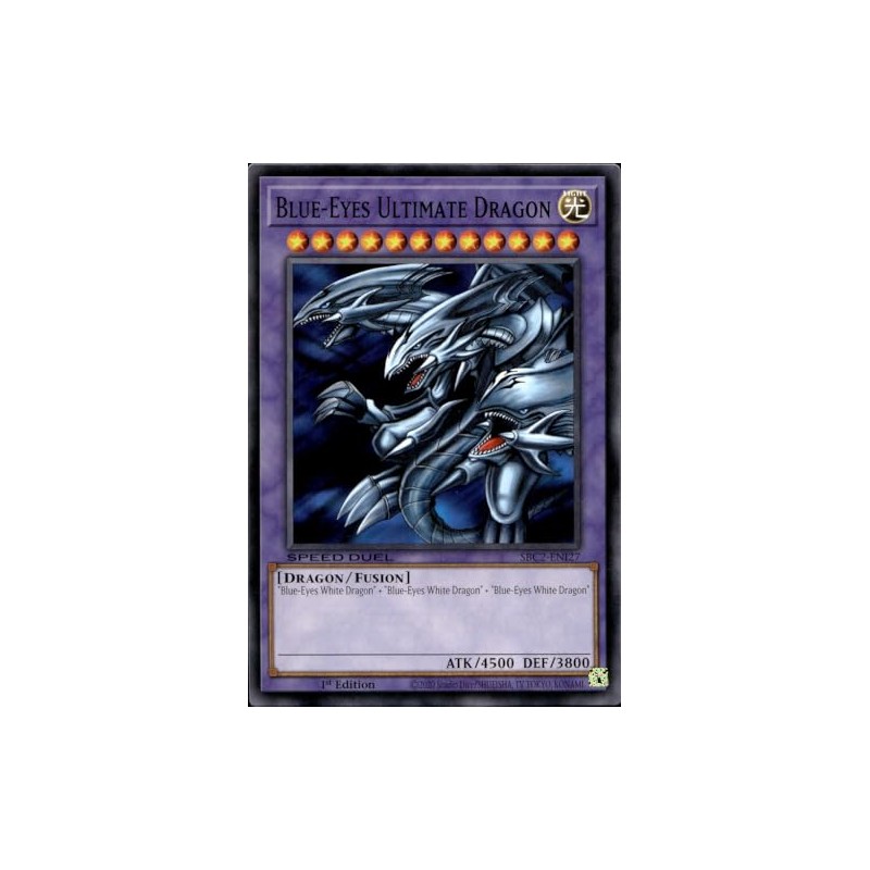 Blue-Eyes Ultimate Dragon - SBC2-ENI27 - Common - 1st Edition