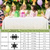 Smiry Disposable Table Cloth 12 Pack, 54 x 108 Inch