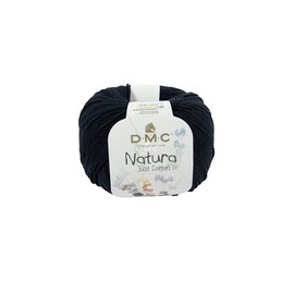 DMC Natura Yarn, 100% Cotton, Noir (N11), 50g