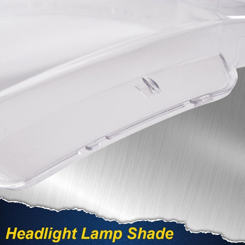CHEDA Headlight Lens Cover Compatible with 05-11 Toyota Tacoma Base