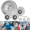 2" x 72" Belt Grinder Wheel Set Complete Wheel Kit