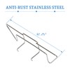 OLIGAI Stainless Steel Charcoal Rails for Weber Charcoal Grill,Indirect BBQ